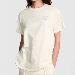 PINK / Victoria’s Secret Campus Cotton Tee Size Medium 
**NEW** BLING